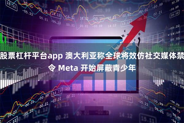 股票杠杆平台app 澳大利亚称全球将效仿社交媒体禁令 Meta 开始屏蔽青少年